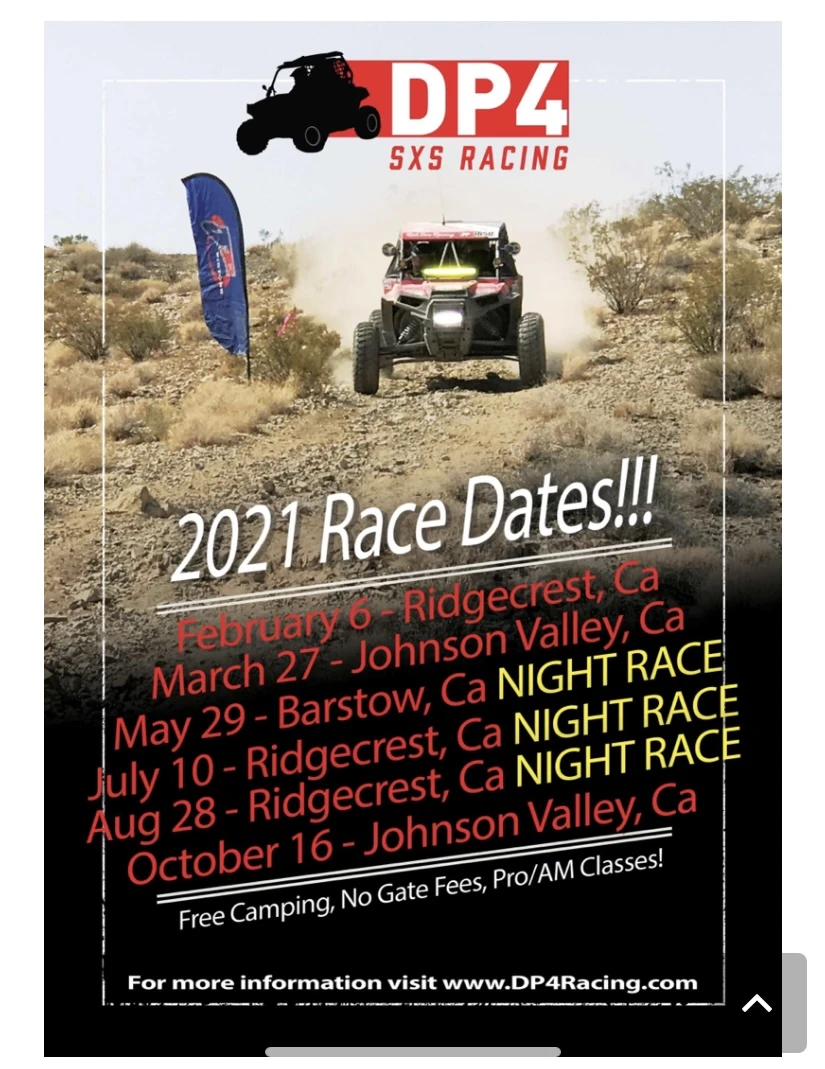 2021 race dates